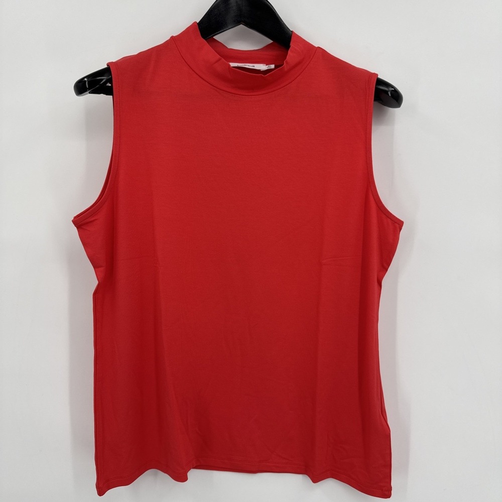 Kettlewell Hibiscus Mock Neck Tank Top Size XL Style 7400 Lightweight Layers